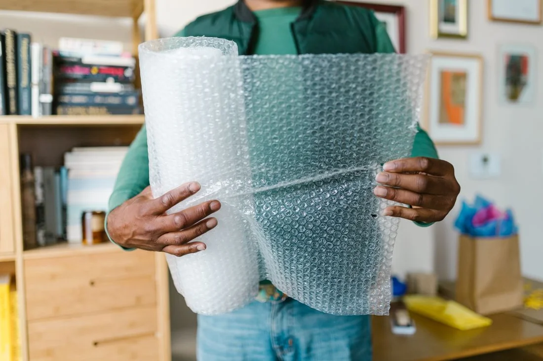 Illustrative protective packing materials